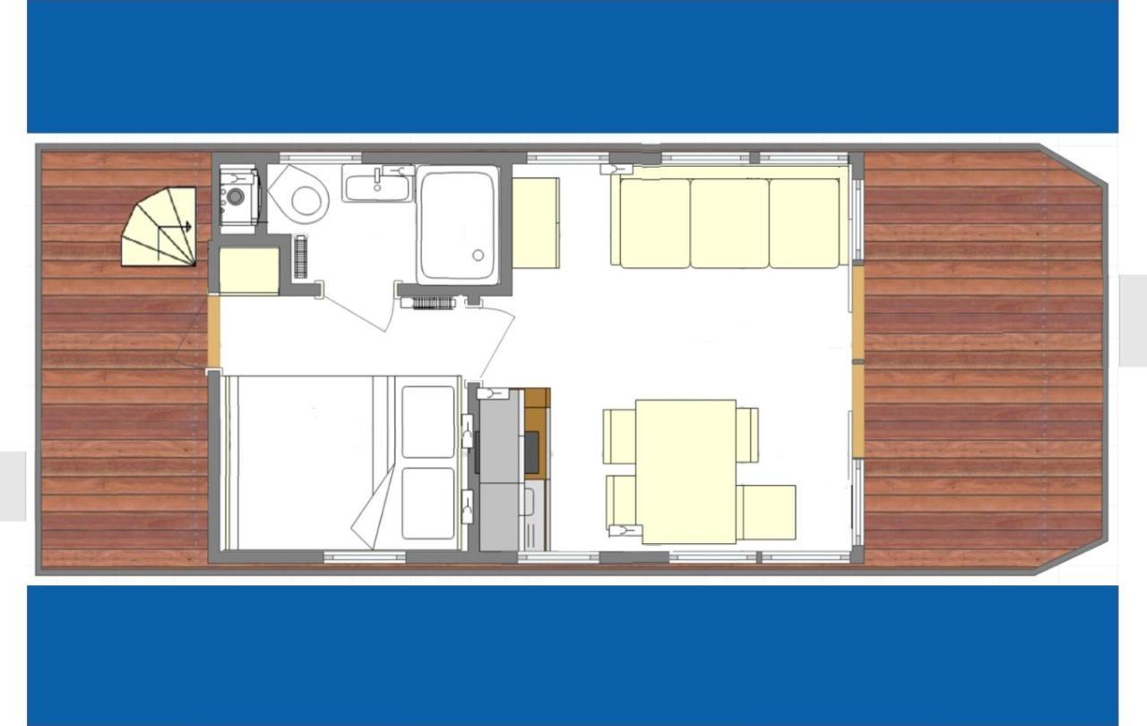Hausboot Aava Hotel Шлесвиг Екстериор снимка
